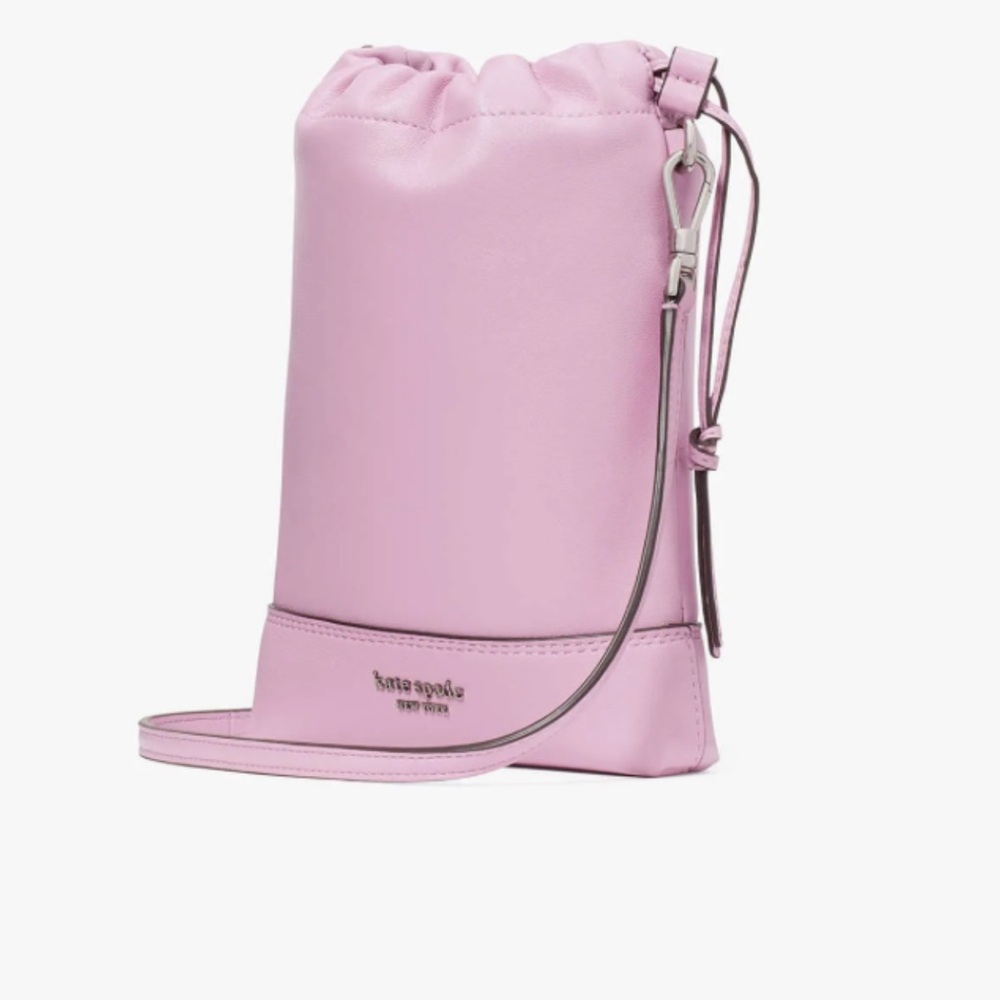 kate spade Pink Drawstring Crossbody Bag